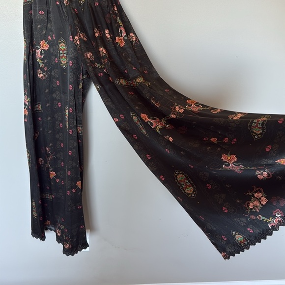 Gorgeous Silk Johnny Was Wide Leg Pants size XS - Picture 7 of 9
